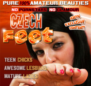 Great Czech porn site to enjoy foot fetish vids