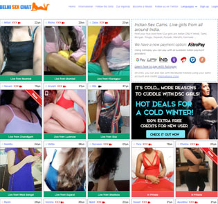 Popular Indian porn site for live sex chats